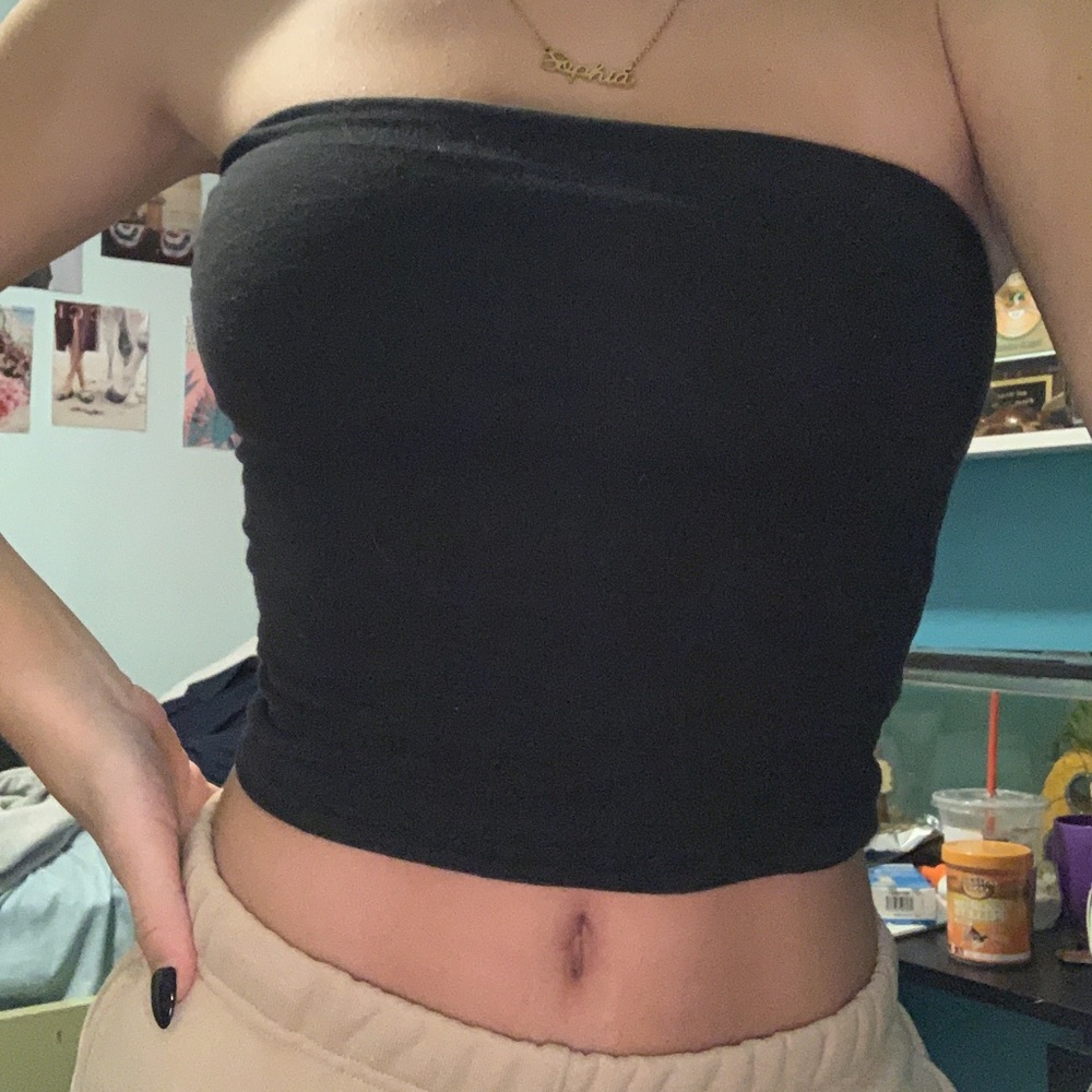 Brandy Melville Black Tube Top